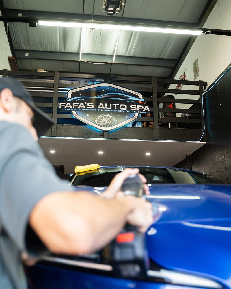 Kevin at Fafa's Auto Spa